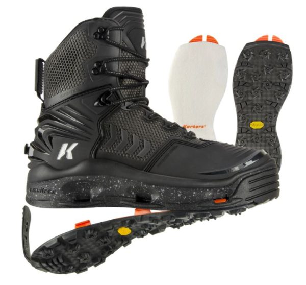 Korkers River Ops Wading boot - Felt and Vibram Soles Online