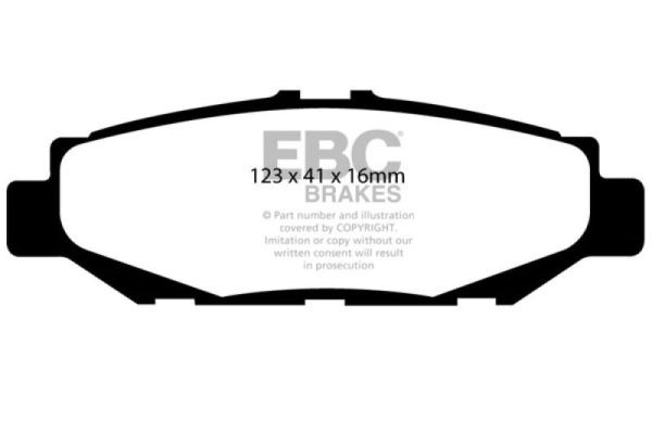 EBC 93-97 Lexus GS300 3.0 Yellowstuff Rear Brake Pads Online