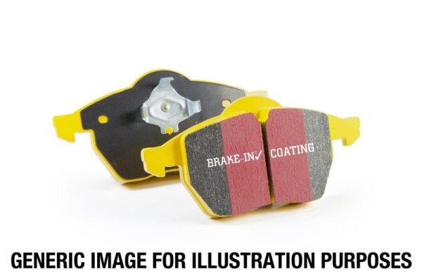 EBC 99-01 Hyundai Elantra 2.0 Yellowstuff Rear Brake Pads Online Hot Sale - Image 4