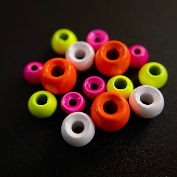 Plummeting Tungsten Beads - Neon Colors on Sale