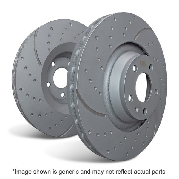EBC 91-96 Ford Escort 1.8 GD Sport Rear Rotors Online now - Image 2