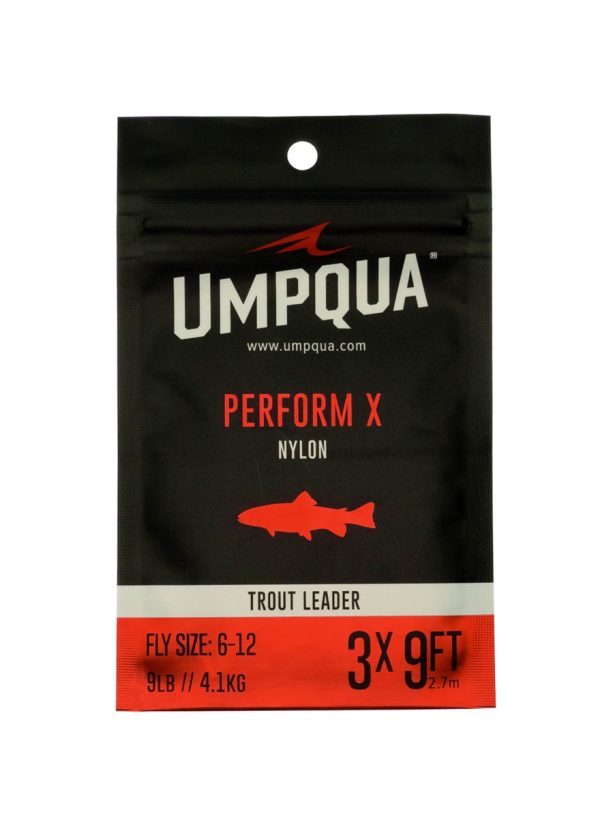 Umpqua Perform X Trout Leader 10  - 3 pack For Cheap