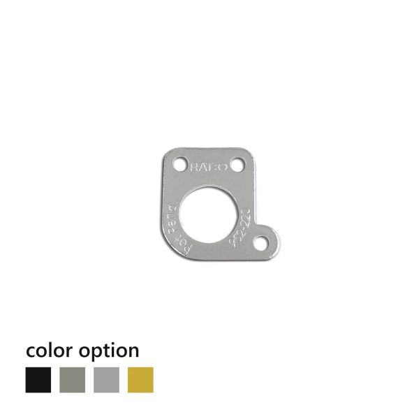 InvisoMatch Plate (1 Piece Only) for Ratio Tuners, Schaller Style offset 90 degree (Select Finish) Supply