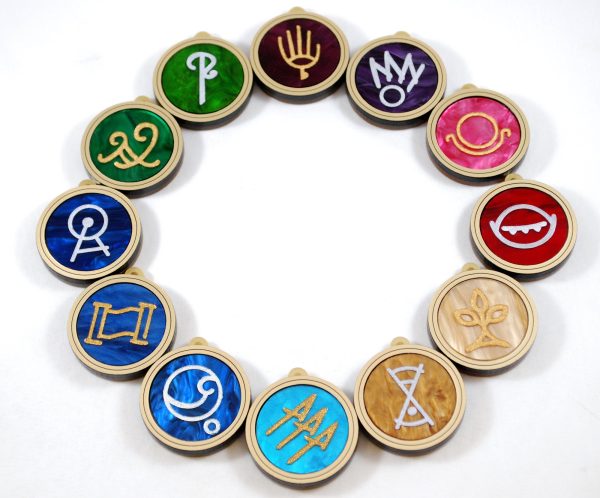 The Twelve s Bounty Charms as Acrylic Necklaces or Keychains Online Sale